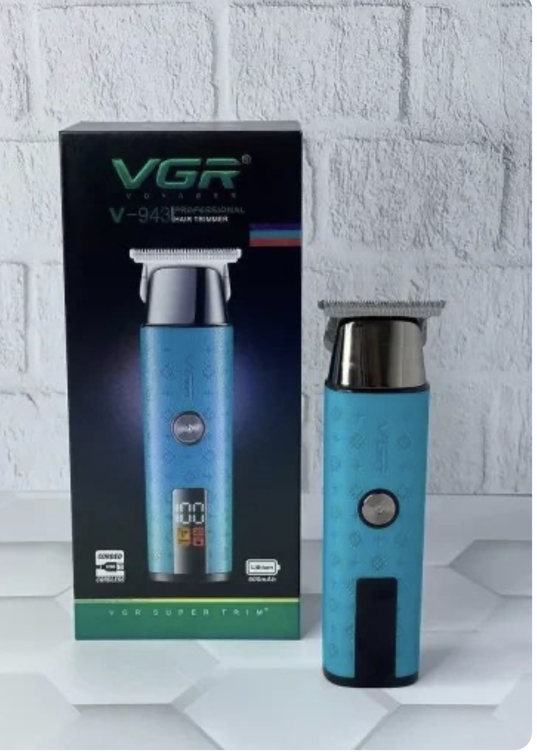 ماشین اصلاح موسر و صورت شارژی vgr v943 اصلی
