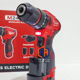 دریل شارژی موتور براشلس میلواکی سه نظام فلزی مدل 24V-13M
