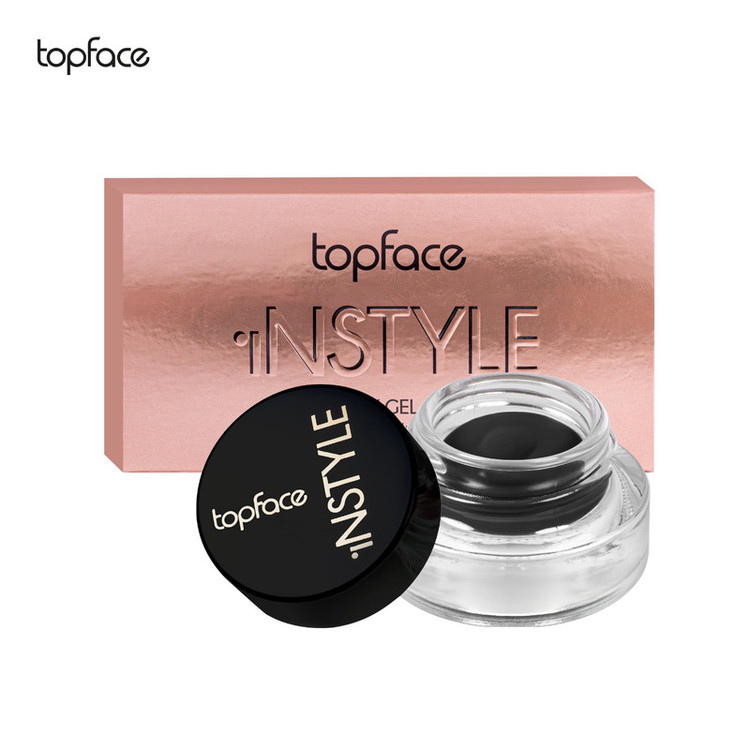 خط چشم تاپ فیس مدل Instyle Gel Eyeliner شماره 101