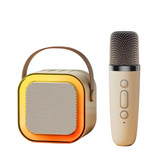 اسپیکر بلوتوثی قابل حمل مدل KARAOKE به همراه میکروفن