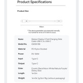 کابل تبدیل USB-C بیسوس مدل Display 2 Fast Charging طول 2 متر
