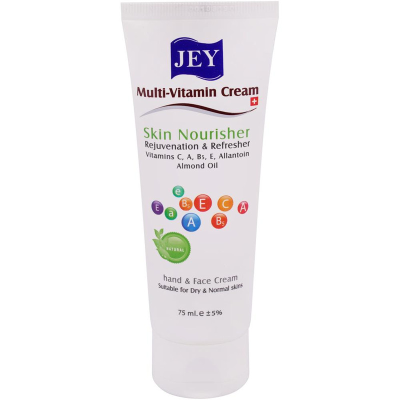 کرم مرطوب کننده جی مدل multi vitamin حجم 75 میلی لیتر