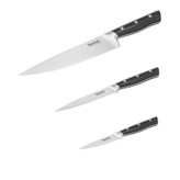 سرویس چاقو 3 پارچه با تیغه استیل و با دسته پلیمر فشرده تفال مدل K281S3FT