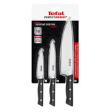 سرویس چاقو 3 پارچه با تیغه استیل و با دسته پلیمر فشرده تفال مدل K281S3FT