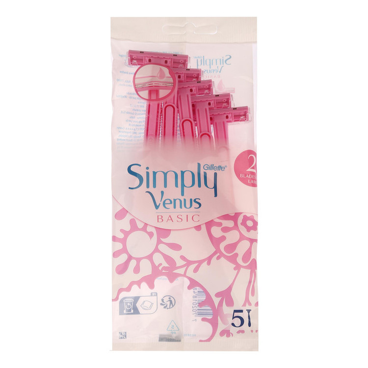 خود تراش ژیلت مدل Venus basic بسته 5 عددی