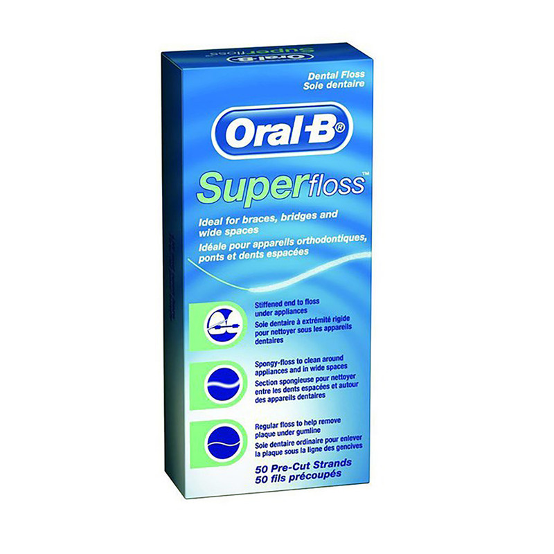 نخ دندان اورال-بی مدل Super