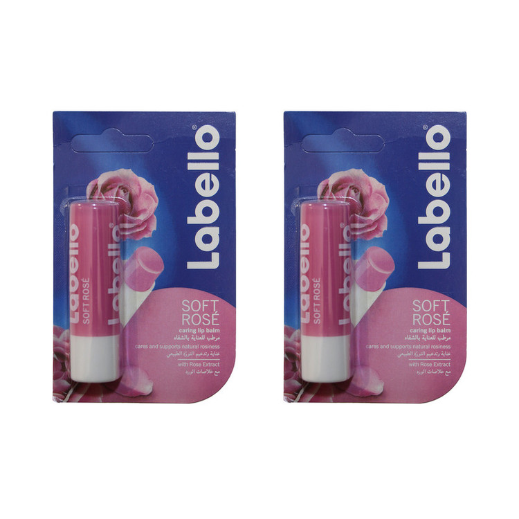 بالم لب لابلو مدل Soft Rose مجموعه 2 عددی