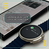 ساعت هوشمند 47 میلی متر وونک مدل Z13 Ultra با بند سیلیکون