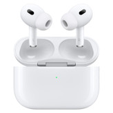 هدفون بلوتوثی اپل مدل AirPods Pro 2nd Generation با نویز کنسلینگ فعال (ANC)، نویز کنسلینگ میکروفون (ENC)، درگاه شارژ USB Type-C، با قابلیت شارژ بیسیم، دارای میکروفون دوگانه از نوع Beamforming، مقاومت در برابر رطوبت و عرق