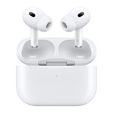 هدفون بلوتوثی اپل مدل AirPods Pro 2nd Generation با نویز کنسلینگ فعال (ANC)، نویز کنسلینگ میکروفون (ENC)، درگاه شارژ USB Type-C، با قابلیت شارژ بیسیم، دارای میکروفون دوگانه از نوع Beamforming، مقاومت در برابر رطوبت و عرق