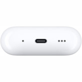 هدفون بلوتوثی اپل مدل AirPods Pro 2nd Generation با نویز کنسلینگ فعال (ANC)، نویز کنسلینگ میکروفون (ENC)، درگاه شارژ USB Type-C، با قابلیت شارژ بیسیم، دارای میکروفون دوگانه از نوع Beamforming، مقاومت در برابر رطوبت و عرق