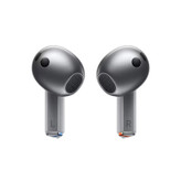 هدفون بلوتوثی سامسونگ مدل Galaxy Buds3 با نویز کنسلینگ فعال (ANC)، نویز کنسلینگ میکروفون (ENC)، درگاه شارژ USB Type-C، با قابلیت اتصال به چند دستگاه، دارای قابلیت صدای 360 درجه، Galaxy AI، میکروفون سه گانه، پشتیبانی از فرمان لمسی، ضد آب و گرد و غبار