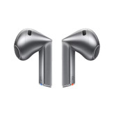 هدفون بلوتوثی سامسونگ مدل Galaxy Buds3 با نویز کنسلینگ فعال (ANC)، نویز کنسلینگ میکروفون (ENC)، درگاه شارژ USB Type-C، با قابلیت اتصال به چند دستگاه، دارای قابلیت صدای 360 درجه، Galaxy AI، میکروفون سه گانه، پشتیبانی از فرمان لمسی، ضد آب و گرد و غبار