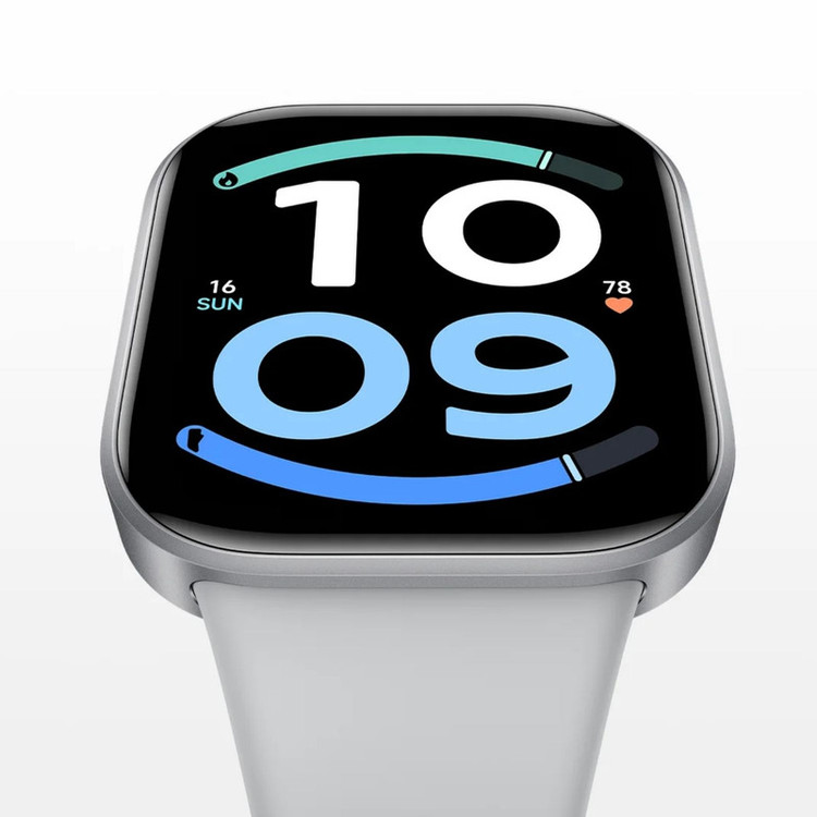 ساعت هوشمند 44 میلیمتری شیائومی مدل Redmi Watch 6 Active با بند سیلیکونی، سازگار با اندروید 8.0 به بالا و iOS 14.0 به بالا