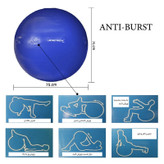 توپ بدنسازی جورکس مدل ANTI-BURST GYM BALL