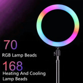 رینگ لایت مدل LJJ-26 RGB-26cm