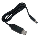 کابل تبدیل USB به DC مدل 12 ولت طول 1 متر بسته 2 عددی