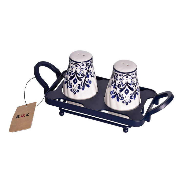 نمکپاش بی.وی.کی کد DH475535 مجموعه 2 عددی به همراه استند
