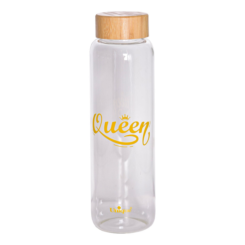 بطری آب یونیک طرح QUEEN کد 3056 گنجایش 1.23 لیتر