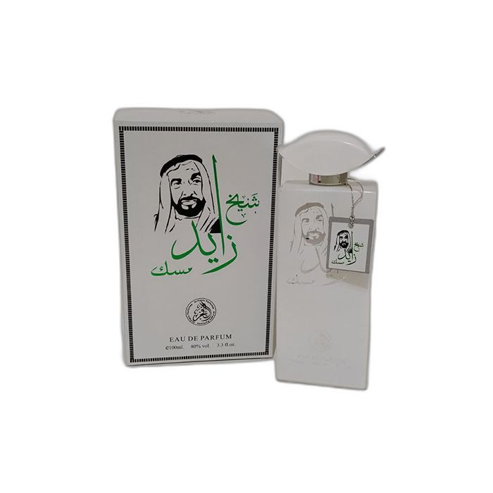 ادوپرفیوم مردانه الفخر مدل شیخ زاید مسک با رایحه خنک حجم 100 میلی‌لیتر