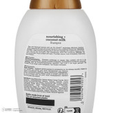 شامپو مو او جی ایکس مدل Coconut Milk مناسب برای انواع مو حجم 385 میلی لیتر