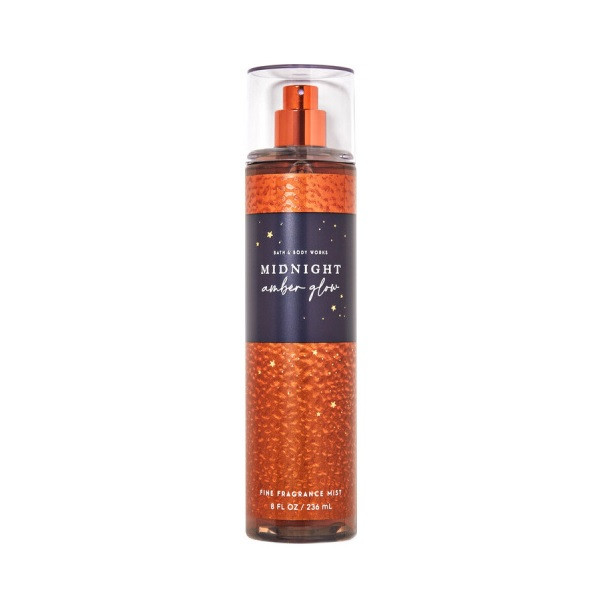 بادی اسپلش زنانه بس اند بادی ورکز مدل Midnight Amber Glow حجم 236 میلی لیتر
