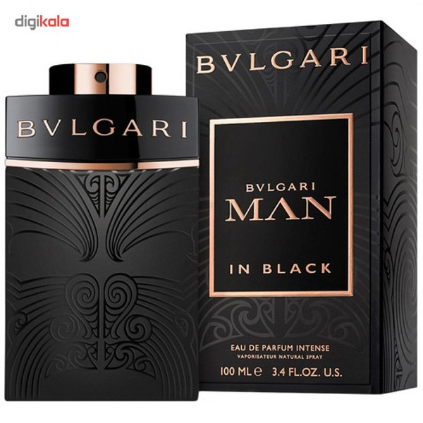 ادو پرفیوم مردانه بولگاری مدل Man in Black "All Black" Edition حجم 100 میلی لیتر
