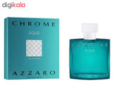 ادو تویلت مردانه آزارو مدل Chrome Aqua حجم 100 میلی لیتر