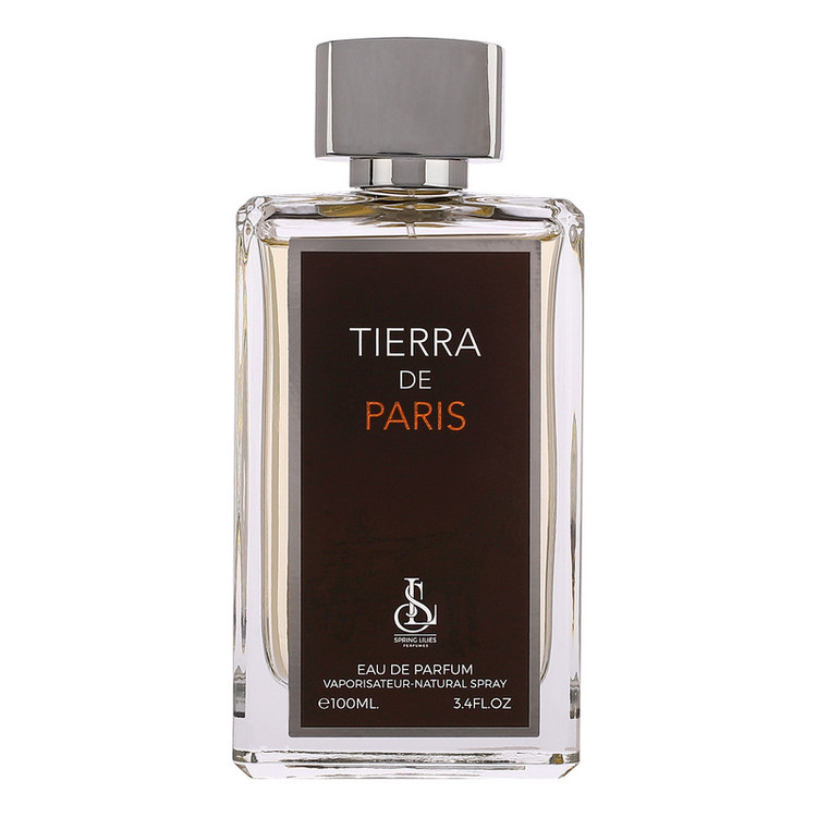 ادو پرفیوم مردانه اسپرینگ لیلیز مدل Tierra با رایحه گرم حجم 100 میلی لیتر