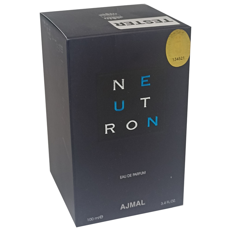 تستر ادو پرفیوم مردانه اجمل مدل NEUTRON با رایحه گرم حجم 100 میلی لیتر