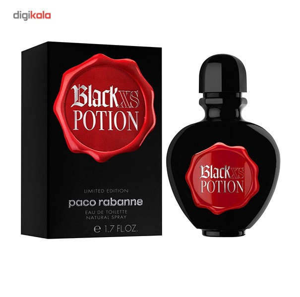 ادو تویلت زنانه پاکو رابان Black XS Potion حجم 80ml